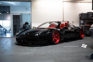 Ferrari 458 Spider by Liberty Walk and SR Auto Group 2015 года